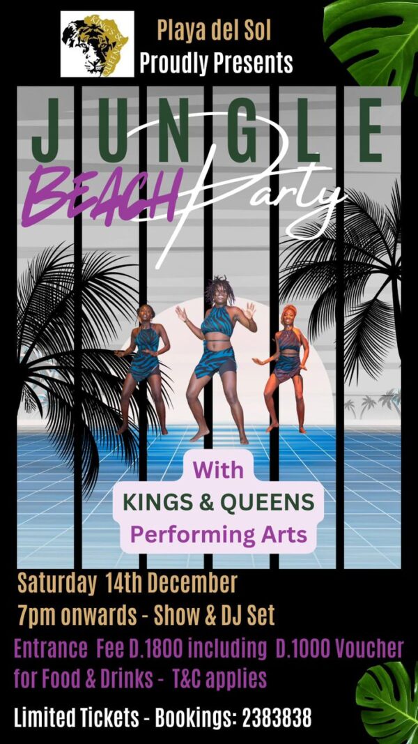 Kings & Queens Beach Party at Playa del Sol – December 14th